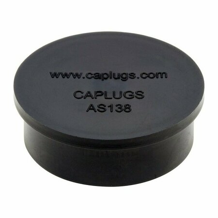 CAPLUGS CAP BLACK LDPE DS, 4500PK AS138-26B